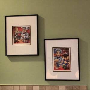 2 CERTIFIED  COLLECTIBLE, OF WILL RAFUSE PRINT PAINTINGS .🖼️